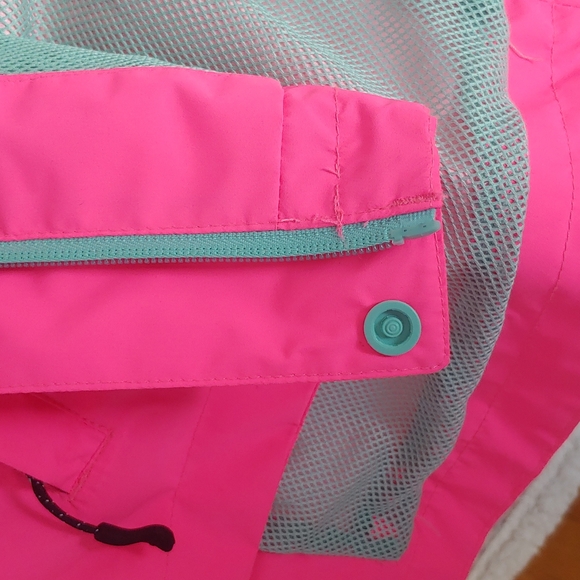 Fluorescent pink McKinley rain coat - Picture 4 of 8